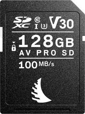 Angelbird SD AV PRO SDXC, SD 6.1, UHS-I, R100/W92 (V30) 128GB