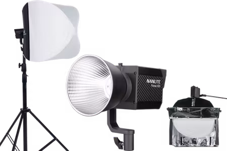 Nanlite Forza 150 & Lantern softbox 60cm with FM Mount