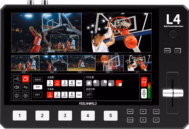 Feelworld Video Mixer L4