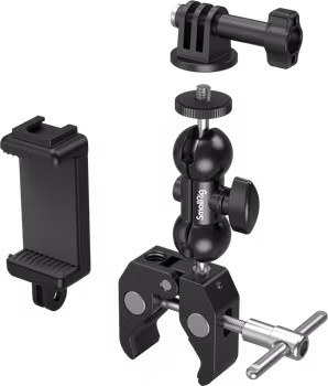 SmallRig 4373 Crab-Shaped Super Clamp Kit with Ballhead & Magic Arm