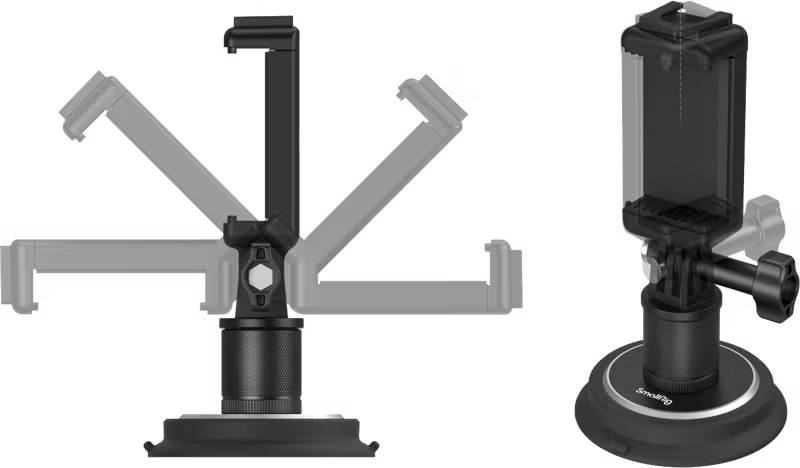 SmallRig 4347 Suction Cup Mounting Support for Action Cameras