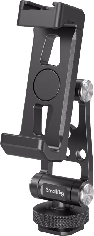 SmallRig 4382 Metal Phone Holder with Cold Shoe Mount