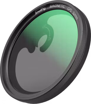 SmallRig 4388 MagEase Magnetic CPL Filter Kit with M-mount Filter Adapter (52mm)