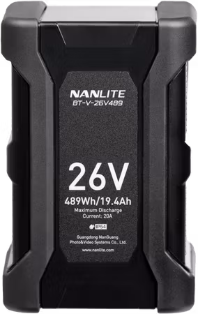 Nanlite battery V-mount 26V 489WH