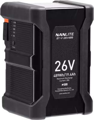 Nanlite battery V-mount 26V 489WH