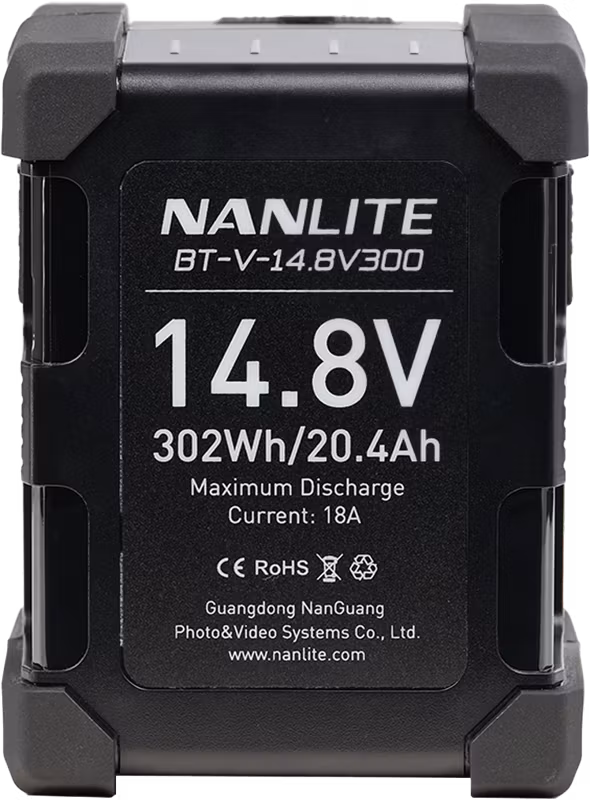 Nanlite battery V-mount 14.8V 300WH