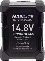 Nanlite battery V-mount 14.8V 300WH