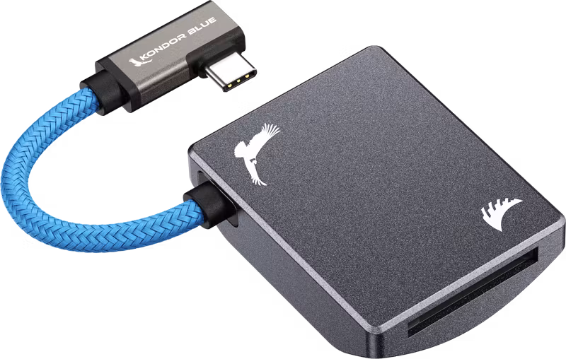 Angelbird Kondor Blue CFexpress B Recording Module (MagSafe Compatible External) Space Gray