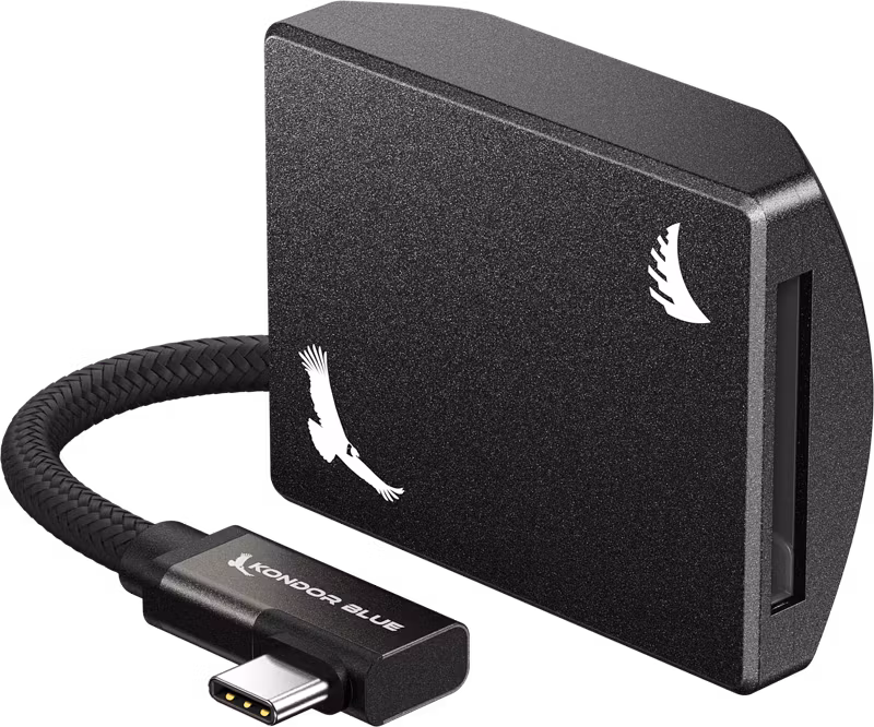 Angelbird Kondor Blue CFexpress B Recording Module (MagSafe Compatible External) Raven Black