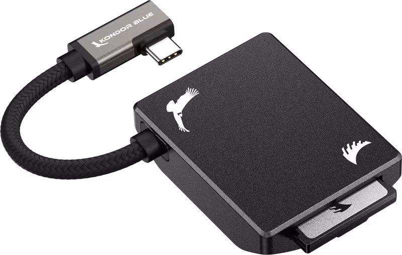 Angelbird Kondor Blue CFexpress B Recording Module (MagSafe Compatible External) Raven Black