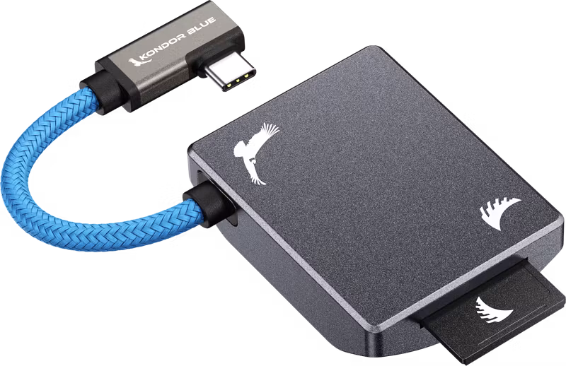 Angelbird Kondor Blue SD Recording Module (MagSafe Compatible External) Space Gray