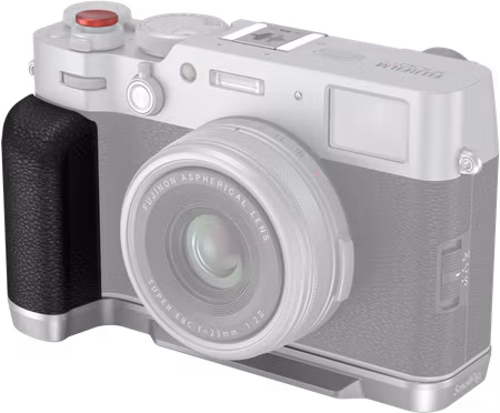 SmallRig 4555 L-Shape Grip for Fujifilm X100VI / X100V Silver