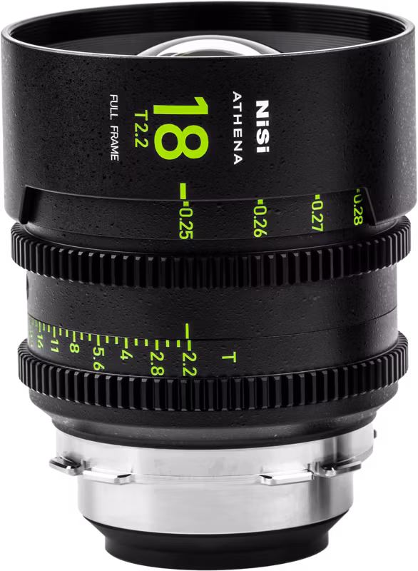 NiSi Cine Lens Athena Prime 18mm T2.2 E-Mount