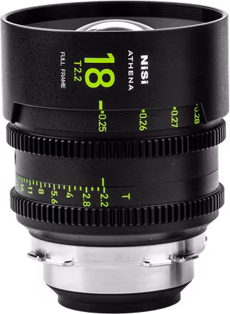 NiSi Cine Lens Athena Prime 18mm T2.2 E-Mount