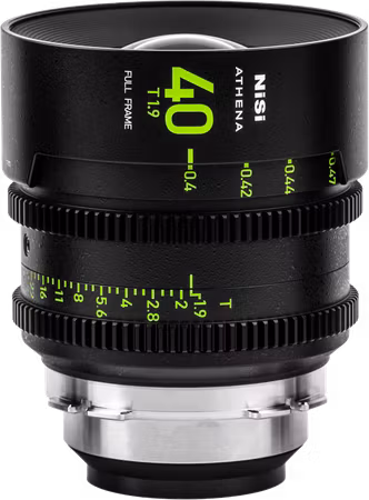 NiSi Cine Lens Athena Prime 40mm T1.9 E-Mount