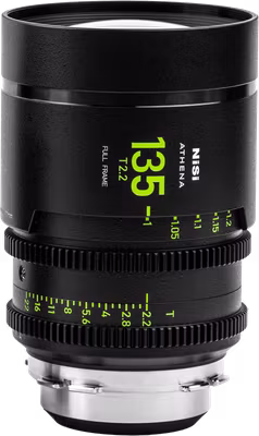 NiSi Cine Lens Athena Prime 135mm T2.2 E-Mount
