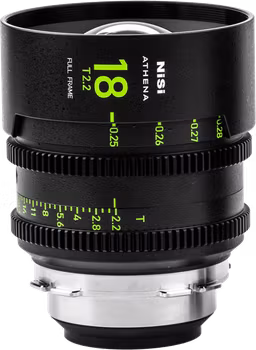 NiSi Cine Lens Athena Prime 18mm T2.2 E-Mount (Without Drop-in Filter)