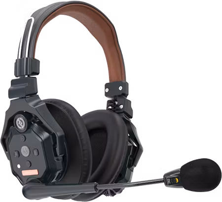 Hollyland Solidcom C1 Pro-4S-DH - 4 Person Noise Cancelling Headset Intercom Double-Ear Version