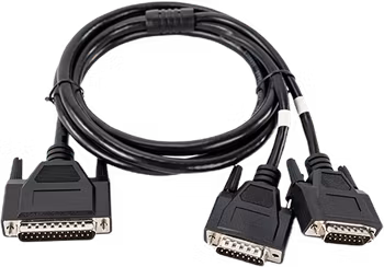 Hollyland HL-TCB09 DB25 Male to Dual DB15 Male Tally Cable