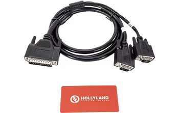 Hollyland HL-TCB10 DB25 Male to Dual HDB15 Male Tally Cable