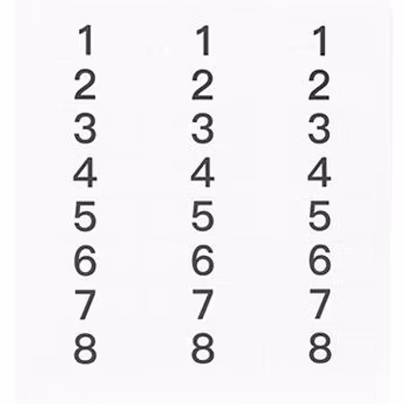 Hollyland HL-NS01 Number Stickers