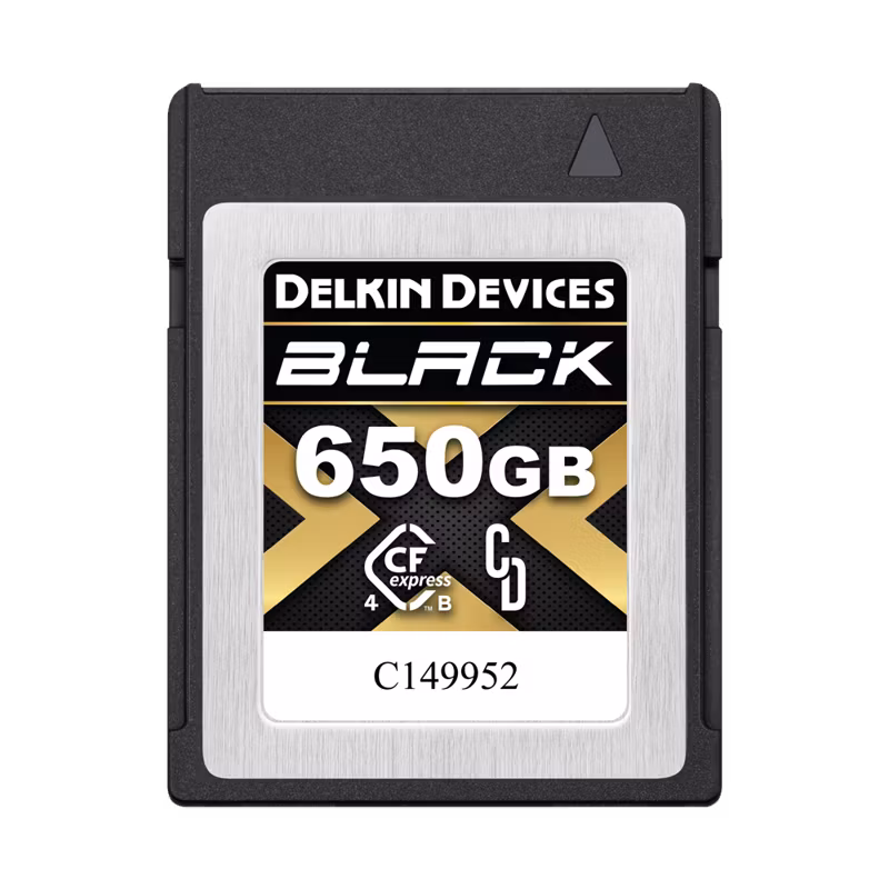 Delkin CFexpress 4.0 BLACK | Type B | R3530/W3250 650GB