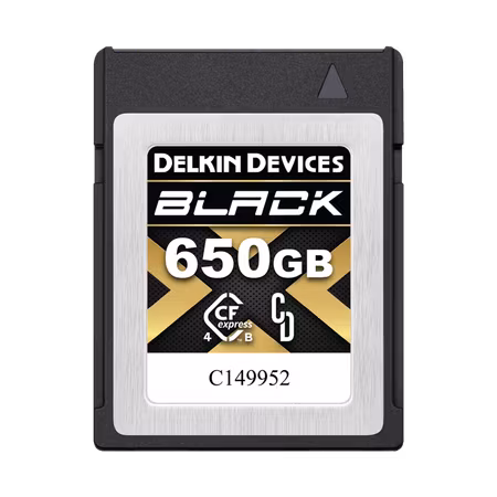 Delkin CFexpress 4.0 BLACK | Type B | R3530/W3250 650GB