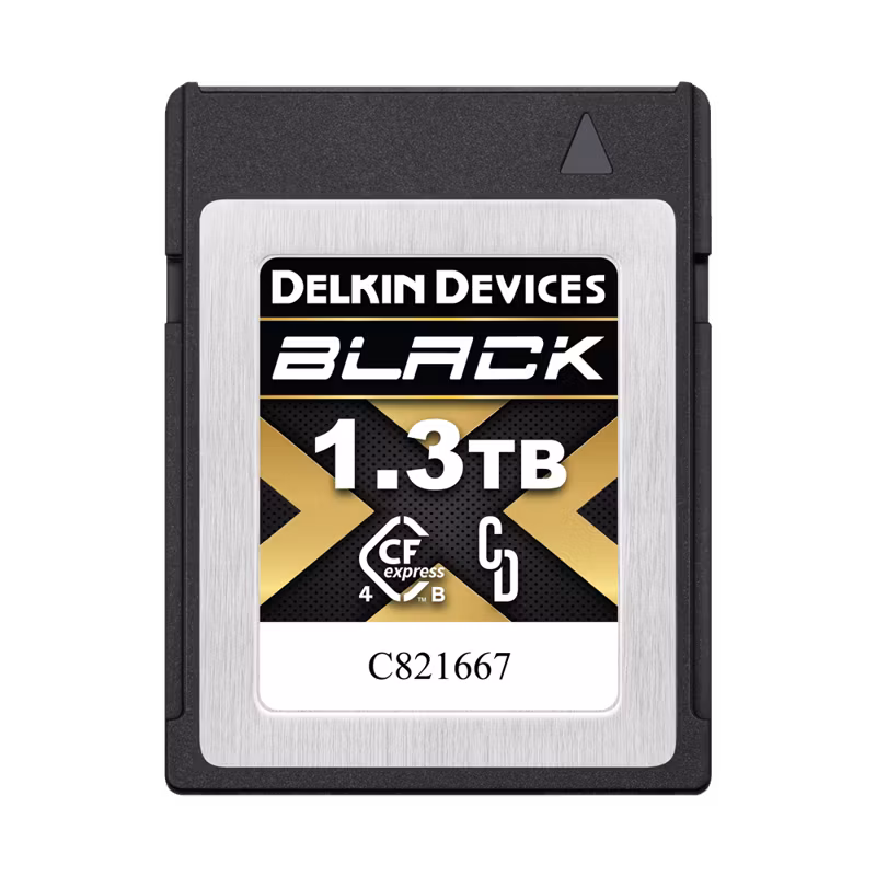 Delkin CFexpress 4.0 BLACK | Type B | R3530/W3250 1.3TB