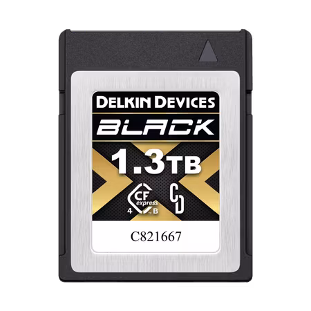 Delkin CFexpress 4.0 BLACK | Type B | R3530/W3250 1.3TB