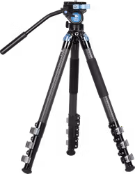 Sirui Carbon Fiber Tripod Kit with VideoHead L-324F + VA-5X