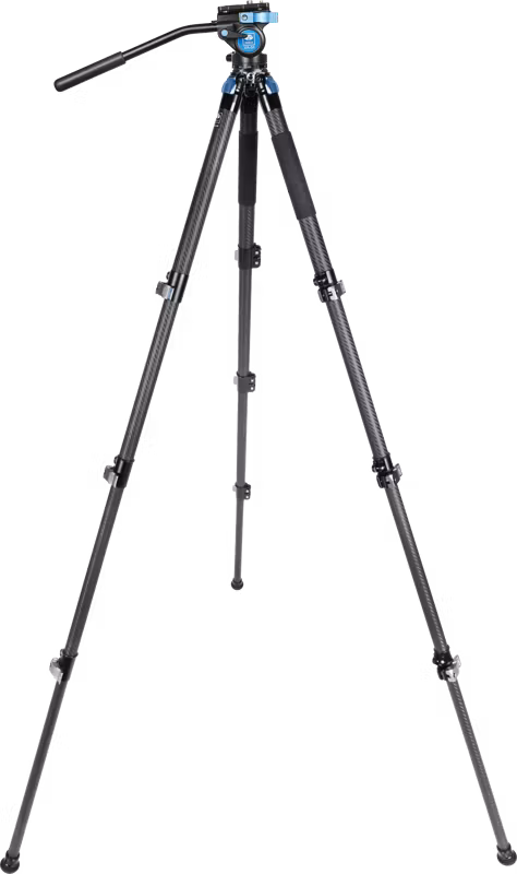 Sirui Carbon Fiber Tripod Kit with VideoHead L-324F + VA-5X