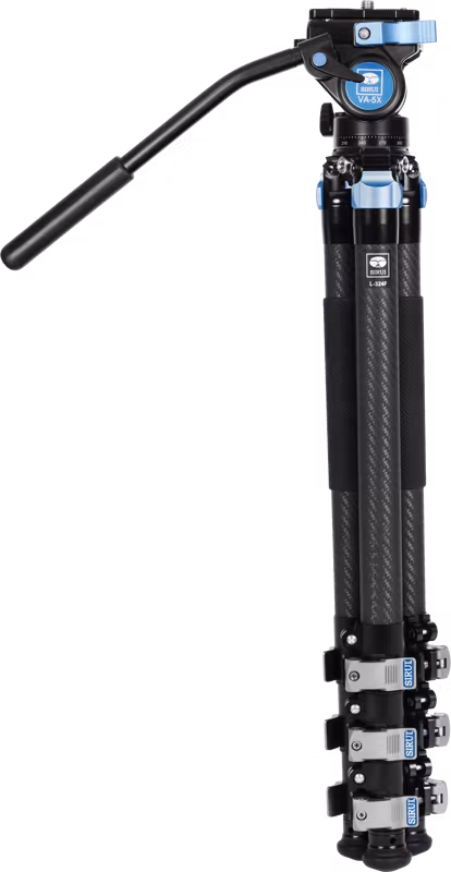 Sirui Carbon Fiber Tripod Kit with VideoHead L-324F + VA-5X