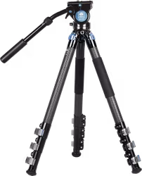 Sirui Carbon Fiber Tripod Kit with VideoHead L-324F + VH-10