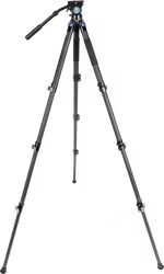 Sirui Carbon Fiber Tripod Kit with VideoHead L-324F + VH-10