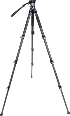 Sirui Carbon Fiber Tripod Kit with VideoHead L-324F + VH-10