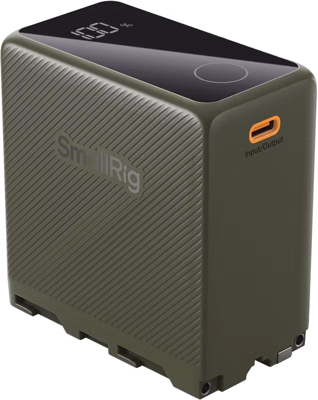 SmallRig 4577 Camera Battery USB-C Rechargeable NP-F970 Green