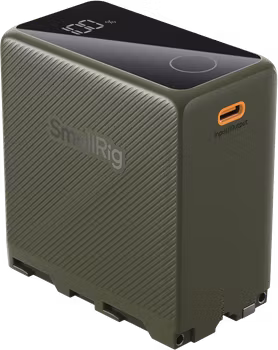 SmallRig 4577 Camera Battery USB-C Rechargeable NP-F970 Green