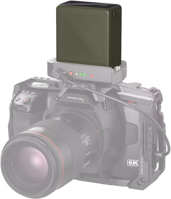 SmallRig 4577 Camera Battery USB-C Rechargeable NP-F970 Green