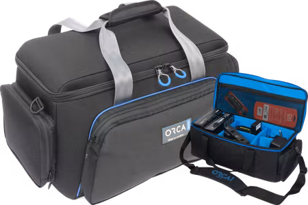 Orca OR-508 Classic Shoulder Bag Small // Kit with free OR-128 Universial Accessories Medium Case