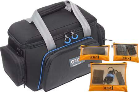 Orca OR-504 Classic Shoulder Bag X-Small // Kit with free OR-599 Pouches