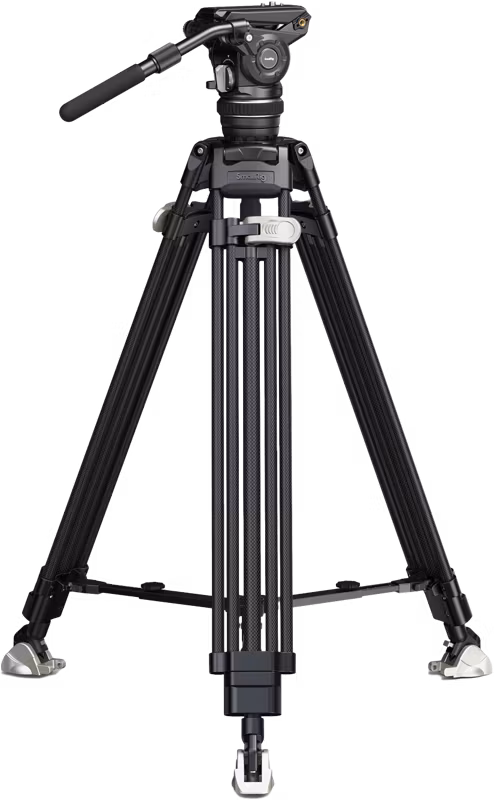 SmallRig 4463 Heavy-Duty Carbon Fiber Tripod Kit AD-120