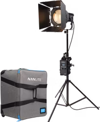 Nanlite Forza 300B II Bicolor & Nanlite FL-20G Kit in trolly case