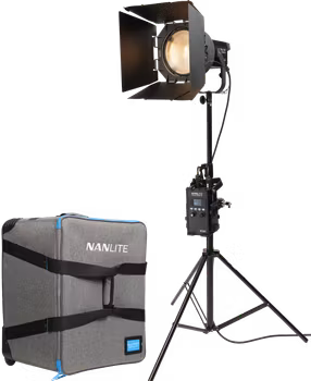 Nanlite Forza 300B II Bicolor & Nanlite FL-20G Kit in trolly case