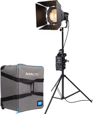 Nanlite Forza 300B II Bicolor & Nanlite FL-20G Kit in trolly case