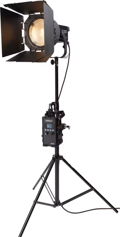 Nanlite Forza 300B II Bicolor & Nanlite FL-20G Kit in trolly case