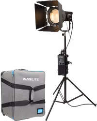 Nanlite Forza 500B II Bicolor & Nanlite FL-20G Kit in trolly case