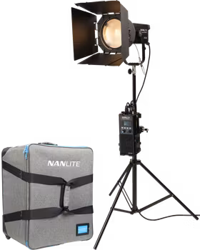 Nanlite Forza 500B II Bicolor & Nanlite FL-20G Kit in trolly case