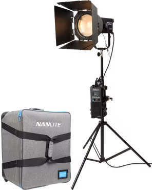 Nanlite Forza 500B II Bicolor & Nanlite FL-20G Kit in trolly case
