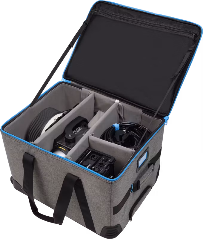 Nanlite Forza 300B II Bicolor & Nanlite FL-20G Kit in trolly case