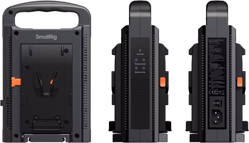 SmallRig 4578 Dual Channel V-Mount Battery Charger
